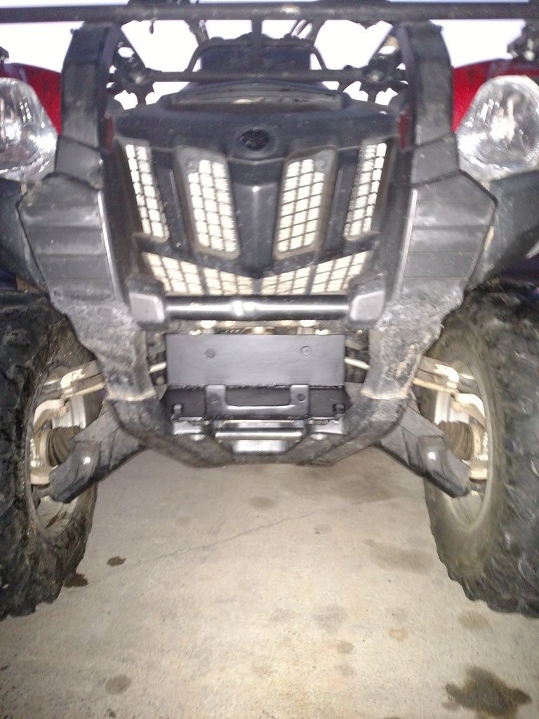 Badlands winch install Yamaha Grizzly ATV Forum